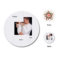 kids - Playing Cards Single Design (Round)