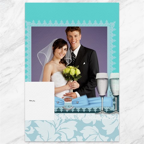 Wedding By Paula Green 11.88 x17.36  Canvas - 1