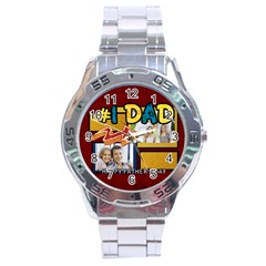 fathers day - Stainless Steel Analogue Watch