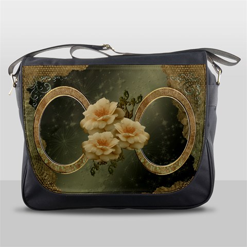 Neutral Rose Gold  Messenger Bag By Ellan Front