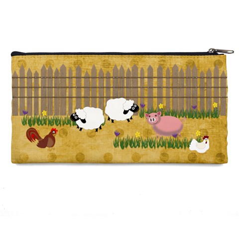 Country Style Pencil Case By Zornitza Back