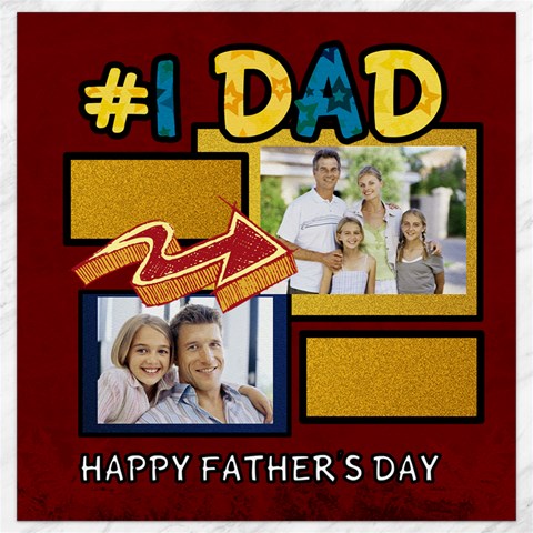 Father By Dad 15.2 x15.41  Canvas - 1