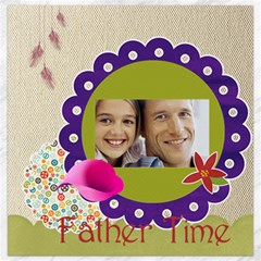 father - Canvas 12  x 12 