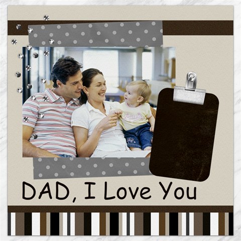 Father By Dad 15.2 x15.41  Canvas - 1