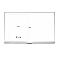 How You Spend Your Time Business Card Holder Two