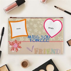 make up bag - Cosmetic Bag (Large)
