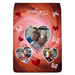 Butterfly & Hearts - Removable Flap Large