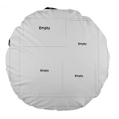 love - Large 18  Premium Round Cushion 