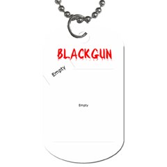 Dog Tag (One Side)