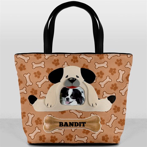 Doggie Bucket Bag By Joy Johns Front