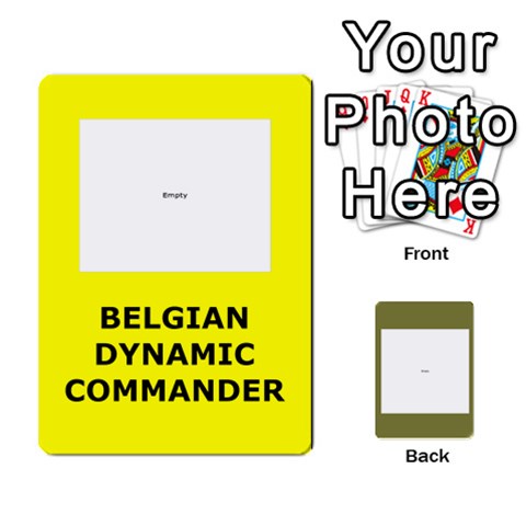 Tfl Bmaso Congo Deck Belgians, Un, And Simbas By Joe Collins Front - Diamond4