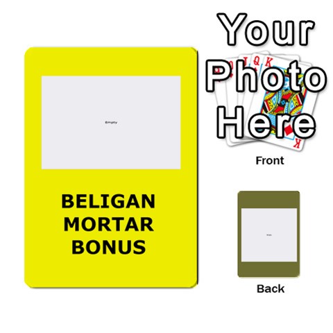 Tfl Bmaso Congo Deck Belgians, Un, And Simbas By Joe Collins Front - Diamond8