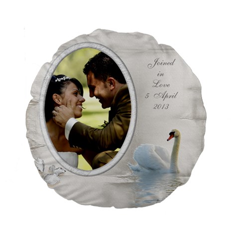 Our Love 15  Premium Round Cushion By Deborah Back
