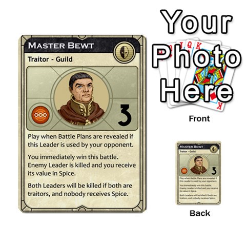 Dune Traitor, Bonus  By Rafael Fuentes Front 11