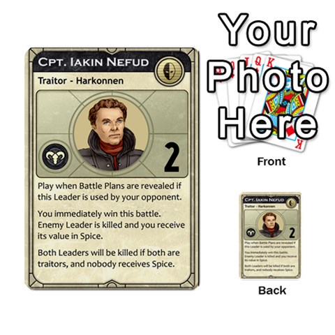 Dune Traitor, Bonus  By Rafael Fuentes Front 16