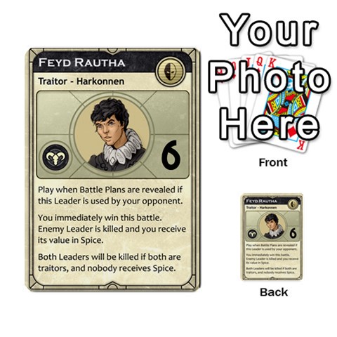 Dune Traitor, Bonus  By Rafael Fuentes Front 21
