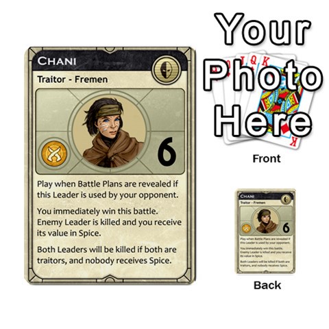 Dune Traitor, Bonus  By Rafael Fuentes Front 24
