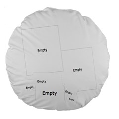White Love 18 Round Cushion Case 2 sides - Large 18 Premium Round Cushion White Love 18 Round Cushion Case 2 sides - Large 18 Premium Round Cushion