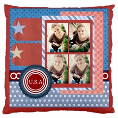 usa 4 july (5 styles) - Large Cushion Case (One Side) usa 4 july (5 styles) - Large Cushion Case (One Side)