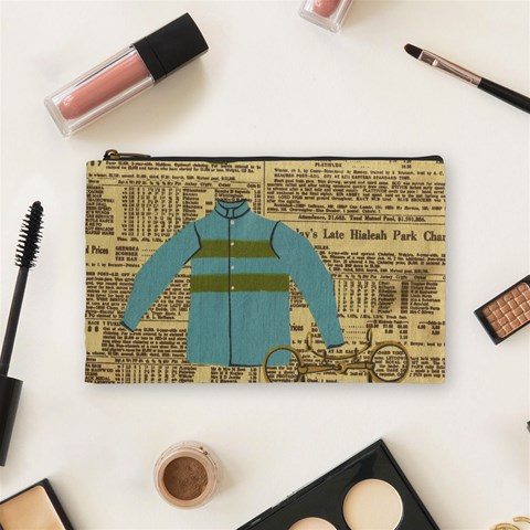 Medium Cosmetic Bag By Lisa Johnson Front
