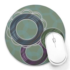 Collage Round Mousepad