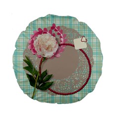 Peony 15 cushion - Standard 15 Premium Round Cushion Peony 15 cushion - Standard 15 Premium Round Cushion