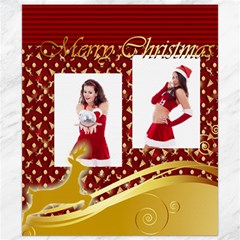 merry christmas - Canvas 8  x 10 