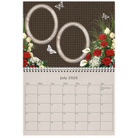 Coffee Country Wall Calendar (any Year) 2026 8 5x6 By Deborah Jul 2026