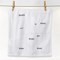 Merry Christmas 2013 Green Gold Face Towel