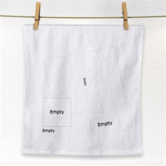 Floral Gold Face Towel