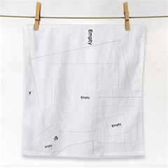 Live Every Moment Heart Love Face  Towel