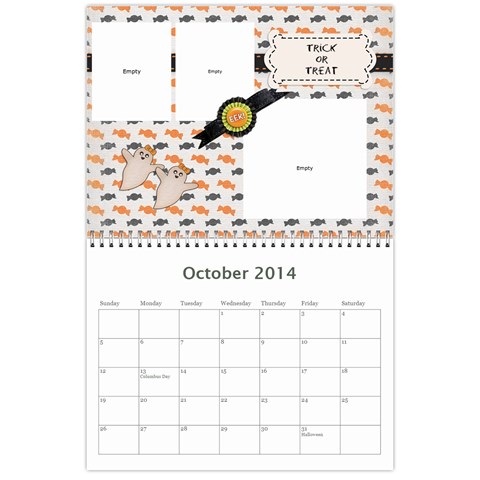 2014 Cal By Megan Oct 2014