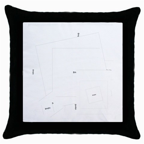 One Moment Gold  Throw Pillow Case By Ellan Front