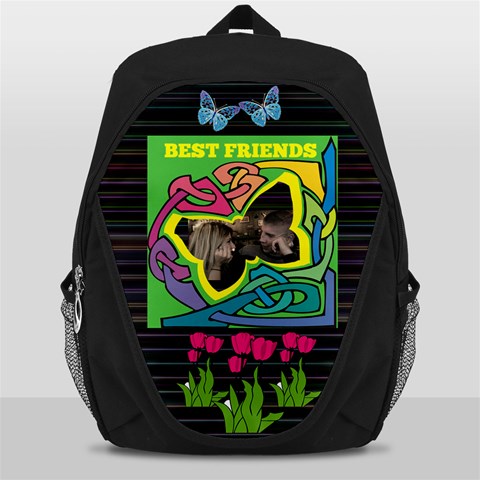 Best Friends Backpack Bag By Joy Johns Front
