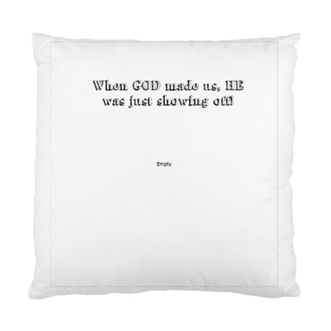 Bulldog Pillow By Joy Johns Front