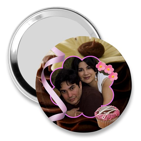 Chocolate Frosting Mirror By Ivelyn Front