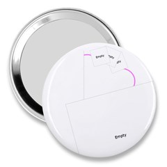 Pink Cookie Hearts Mirror