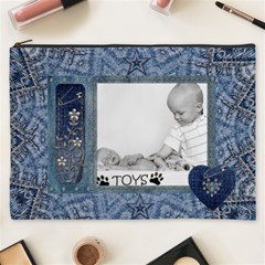 Denim Love XXXL Cosmetic Bag - Cosmetic Bag (XXXL)