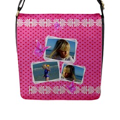 My Princess Flap Closure Messener Bag (large)