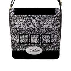 My Classic 2 Flap Closure Messenger Bag (large)