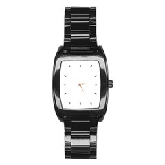 Wedding Tardis - Stainless Steel Barrel Watch