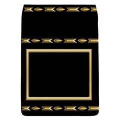 Black And Gold Removable Flap Cover (small)
