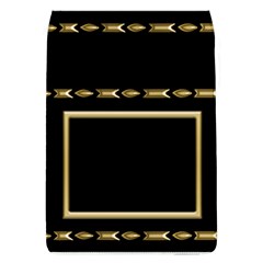 Black And Gold Removable Flap Cover (large)