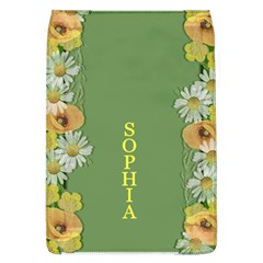 Yellow Poppy Removable Flap Cover (large)