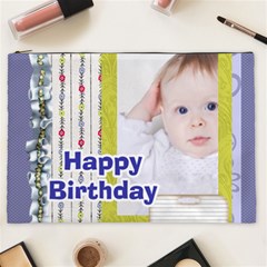happy birthday - Cosmetic Bag (XXL)