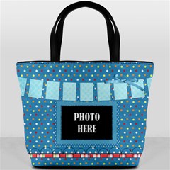 Our Backyard Party Bucket Bag