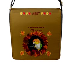 Autumn Magic Flap Closure Messenger Bag