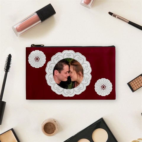Lace Cosmetic Bag (small) By Deborah Front