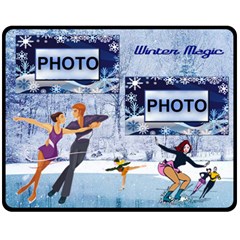 Winter Magic medium blanket #2 - 60 x 50 Fleece Blanket (Medium) Winter Magic medium blanket #2 - 60 x 50 Fleece Blanket (Medium)