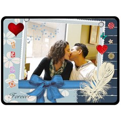 diana1 - 80  x 56  Fleece Blanket (Large)